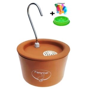 Fonte de água para gatos